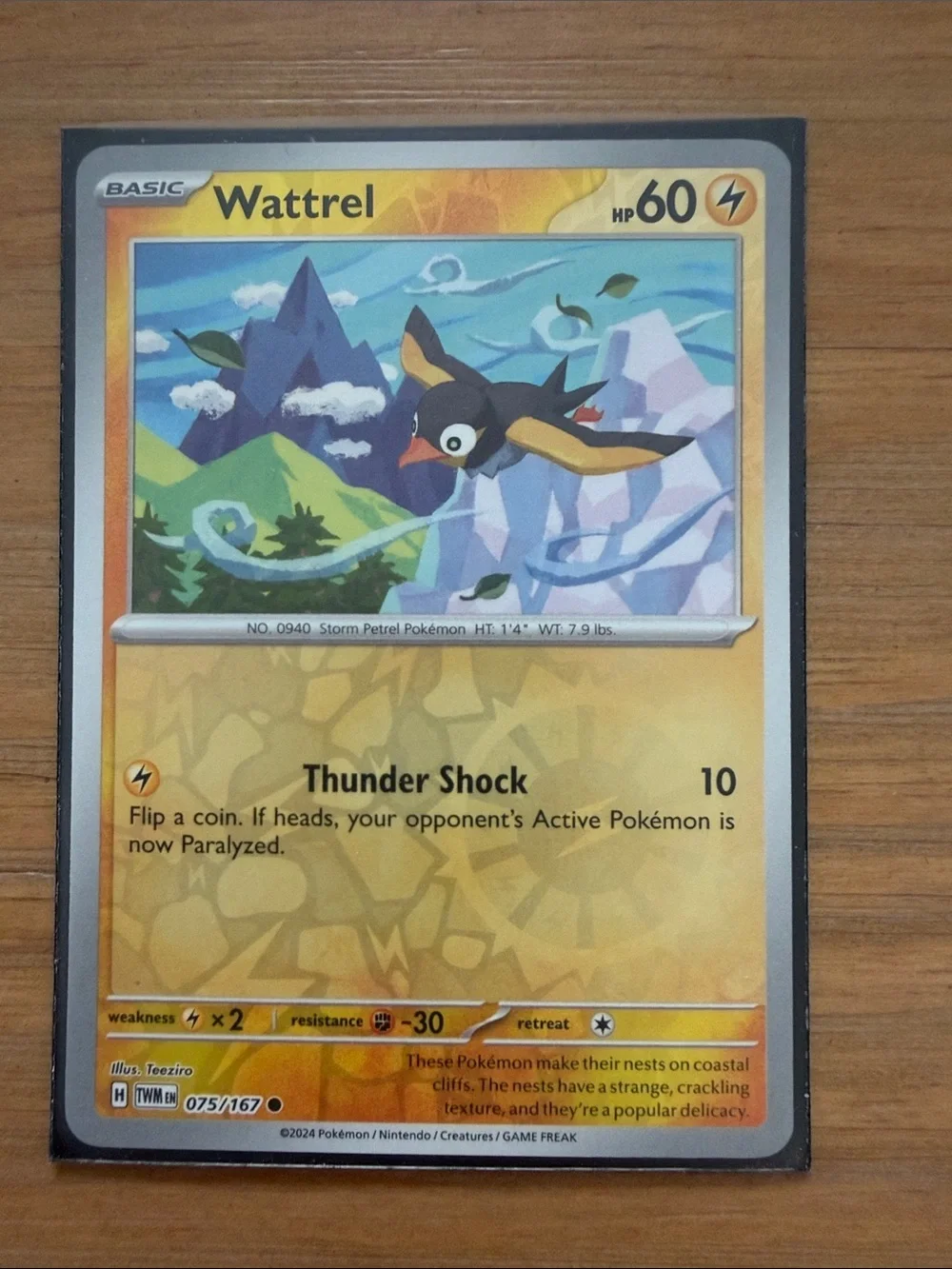 Wattrel & Kilowattrel Evolution Lot | 3 Pokémon Cards | Reverse Holo ✨5/$25✨